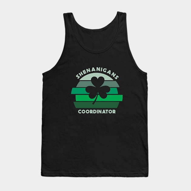 Shenanigans Coordinator Funny Teacher St Patrick's Day Gift Classic Tank Top by kevenwal
